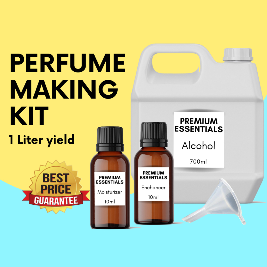 Perfume Making Kit - (1 liter yield ) - Perfume Negosyo, Perfume DIY ...