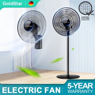 Gold Star 1-2pcs 16/14 Inch Energy Saving Strong Wind Electric Fan - Stand Fan and Wall Fan