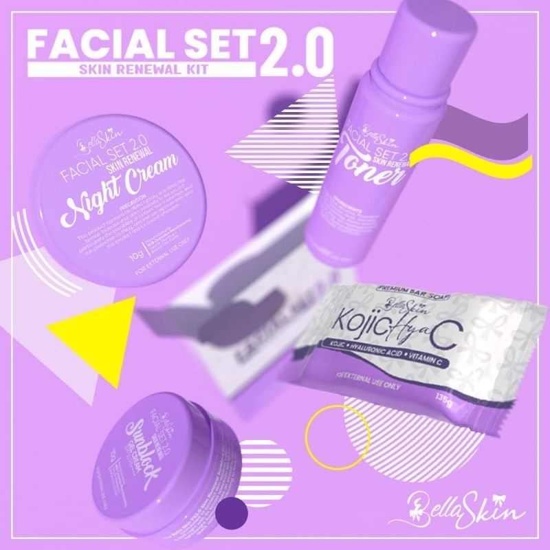 Facial Set 2.0(skin renewal kit) | Shopee Philippines