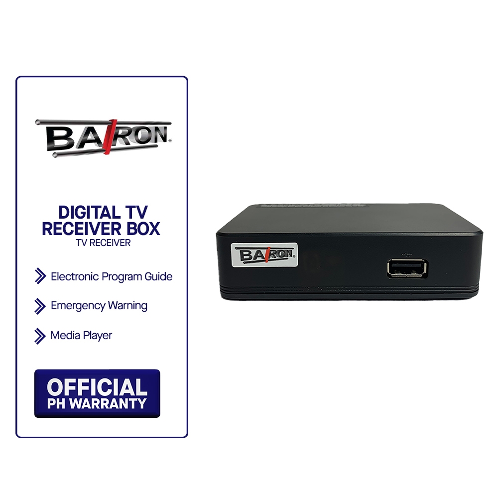 Baron Digital TV receiver box Shopee Philippines