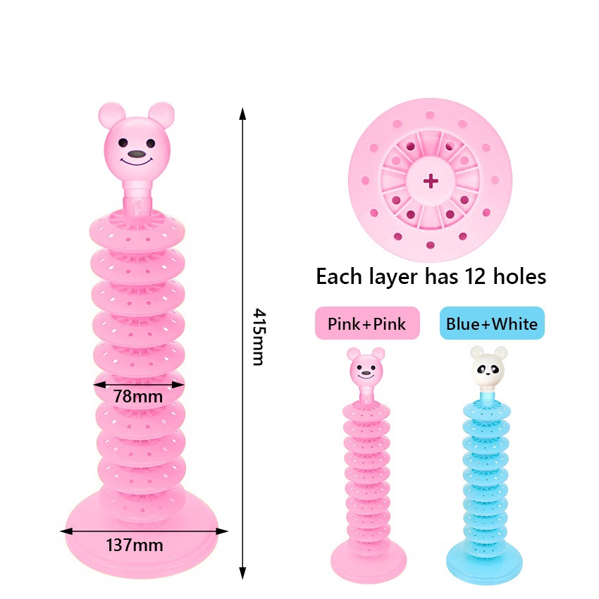 10 Layer Lollipop Stand Adjustable Candy Display Tree Rack Porous ...