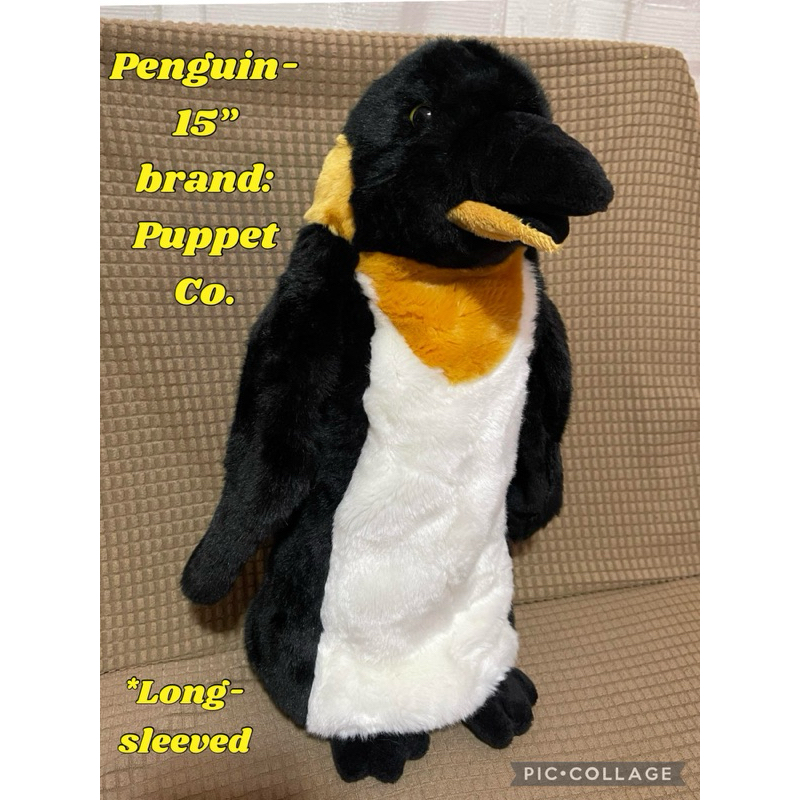 Animal hand puppet baby plush stuffed toy finger puppets for kids ...
