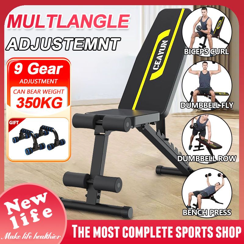 HOT SALE！】Weight Bench, Adjustable Workout Bench, Adjustable