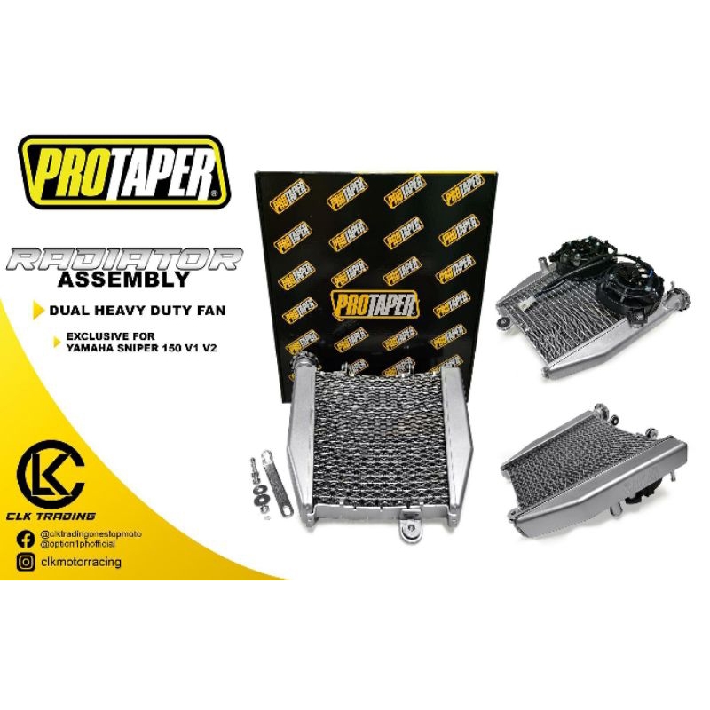PROTAPER RADIATOR ASSEMBLY FOR SNIPER 150 V1/V2 | Shopee Philippines