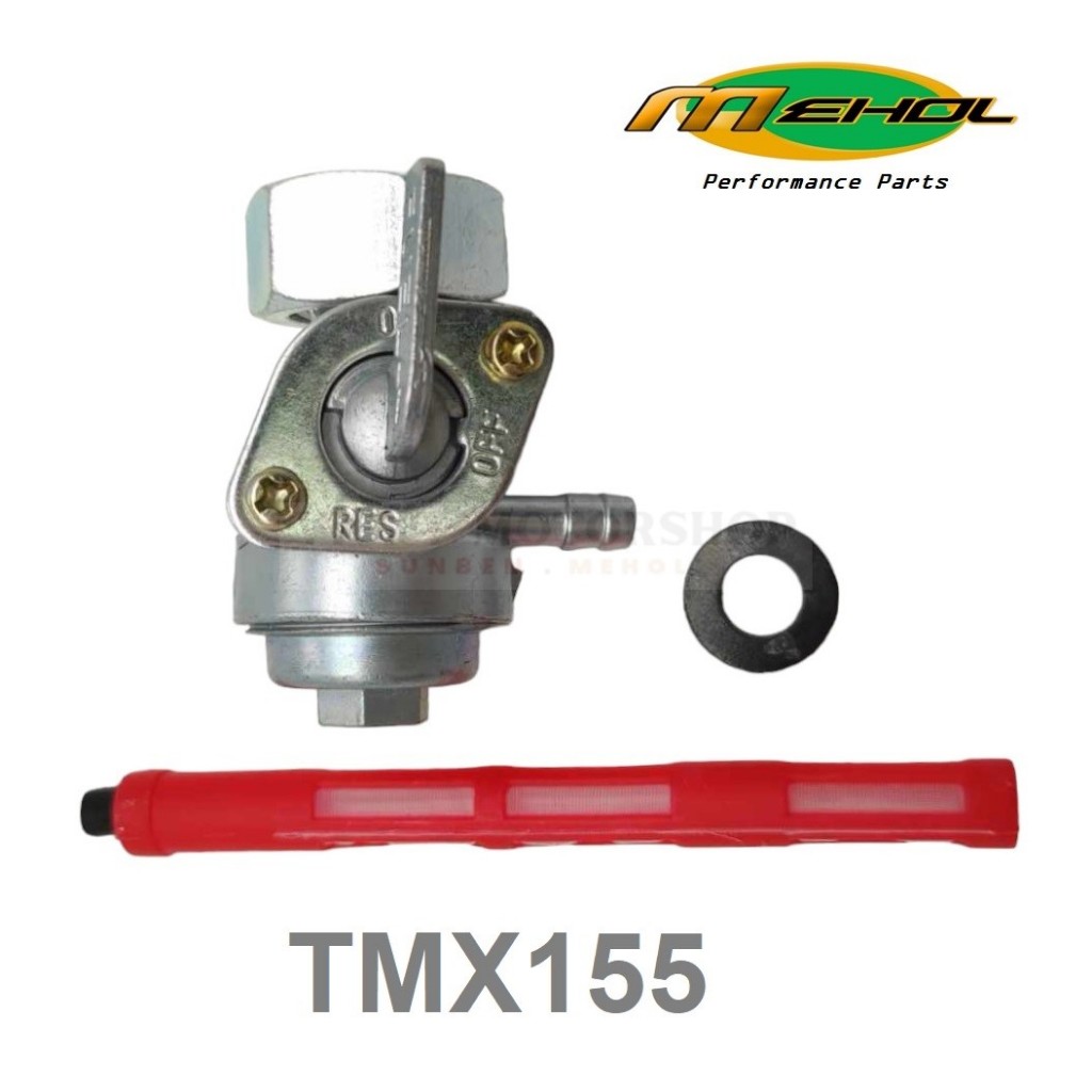 Mehol Motorcycle Fuel Cock for HONDA TMX155/ CG125/ C100/ CB125 ...
