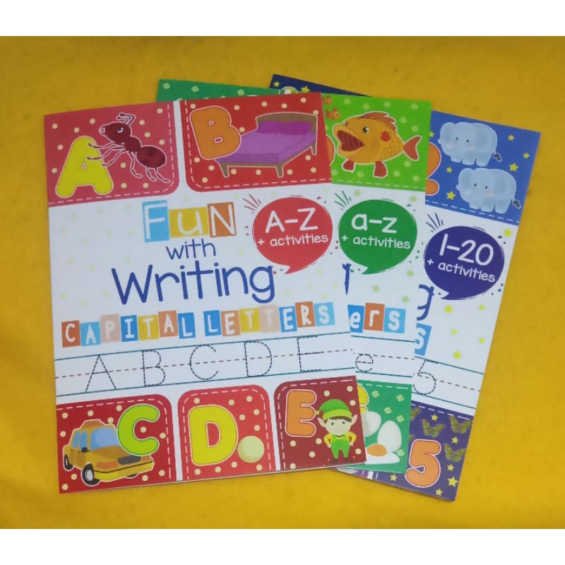 PRACTICE WRITING/ alphabet and number tracing | Shopee Philippines