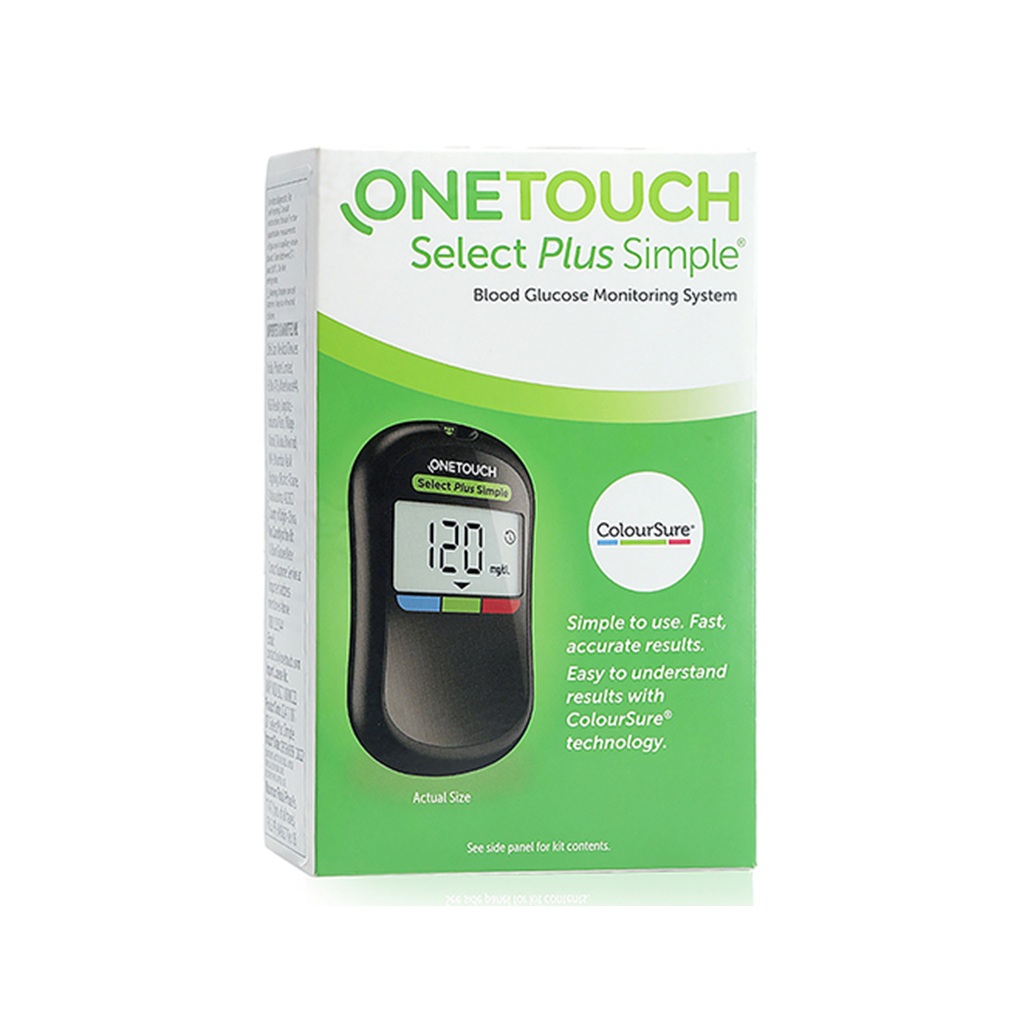 One Touch Select Plus Simple Glucometer Machine or One Touch Select ...