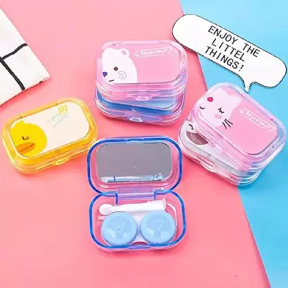 Lovely! Contact Lens Case Travel Kit Lens Organizer Lens Applicator Set ...