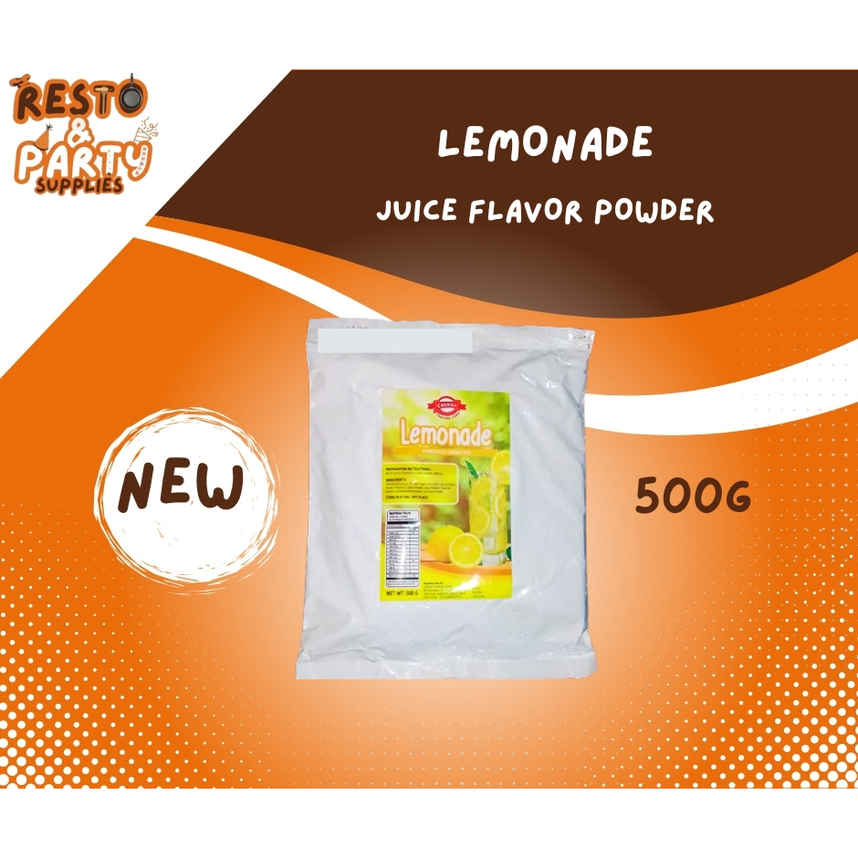 LEMONADE Juice Flavored Powder- Lemonade 500g | Shopee Philippines