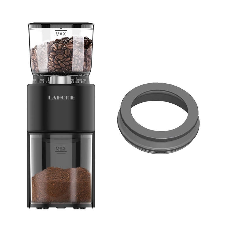 LAHOME Electric Conical Burr Coffee Bean Grinder Adjustable Mill