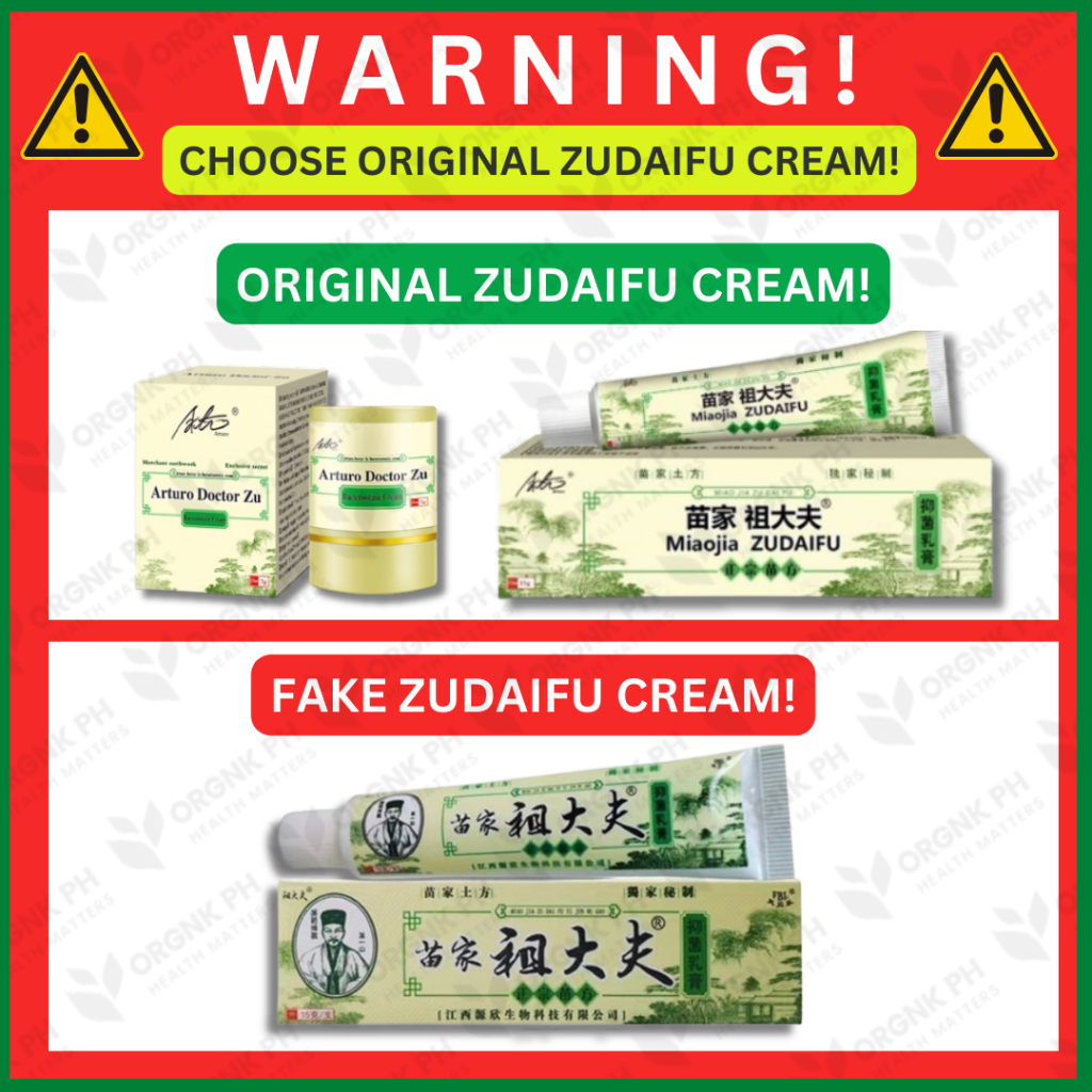 Buy 1 Take 1 Zudaifu Cream Original Ointment Pantanggal Kati Kati for ...