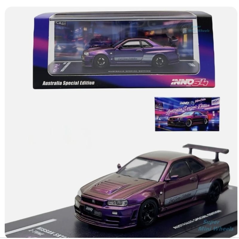 Inno 64 Australia Special Edition Nissan Skyline GT-R (R34) Z-Tune ...