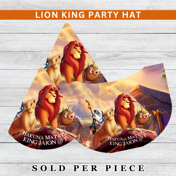 Party hat for birthday party customize any theme or design