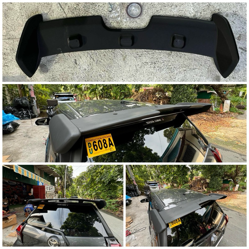 Toyota Wigo 2023 - 2025 High Spoiler | Shopee Philippines