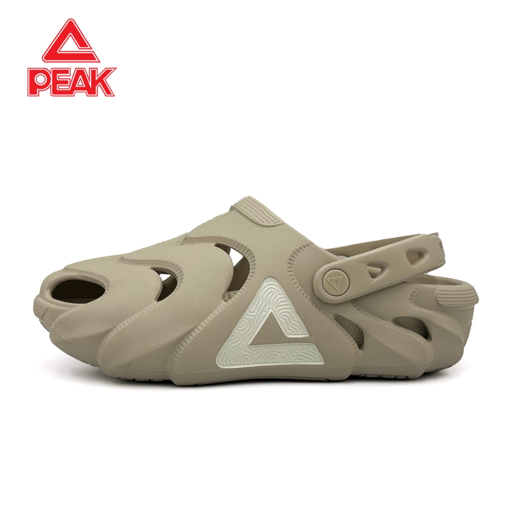 PEAK Men s TaiChi Foam CloudWalker Clogs Sandals with Strap ET42811L