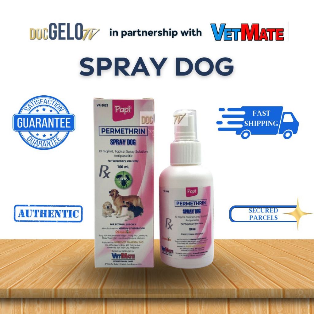 PERMETHRIN SPRAY FOR DOG TOPICAL SOLUTION Shopee Philippines