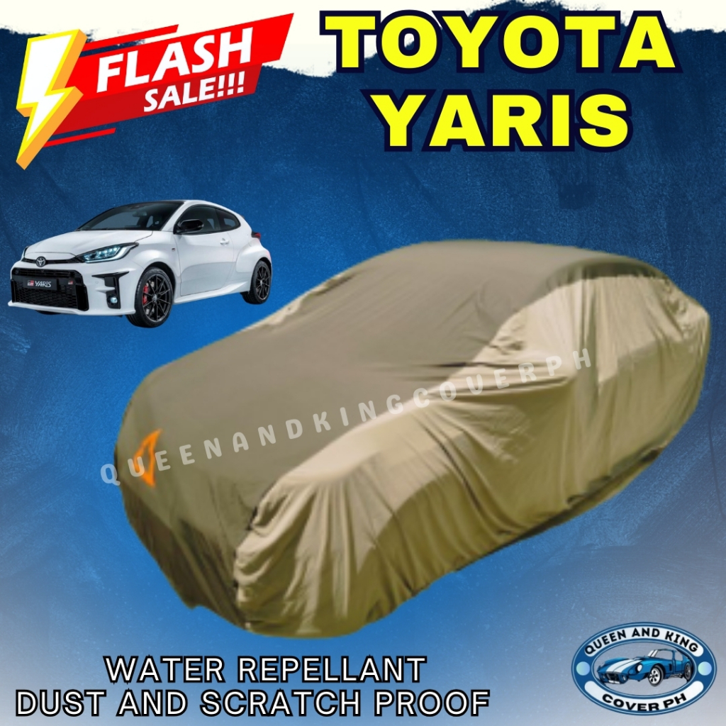TOYOTA YARIS CAR COVER HIGH QUALITY WATER REPELLANT SCRATCH PROOF DUST ...