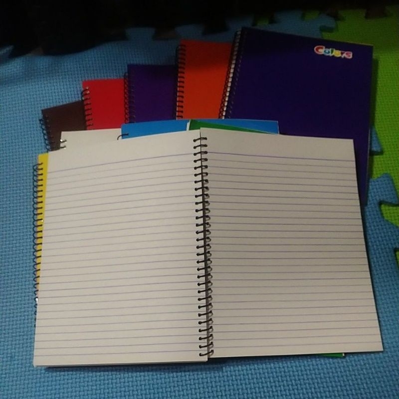 10 PCS (ASC )SPIRAL NOTEBOOK SMALL 80LEAVES ASIAN STATION CORP 1ream ...