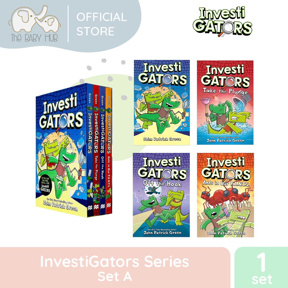 InvestiGators Series Book Set Kids | Shopee Philippines
