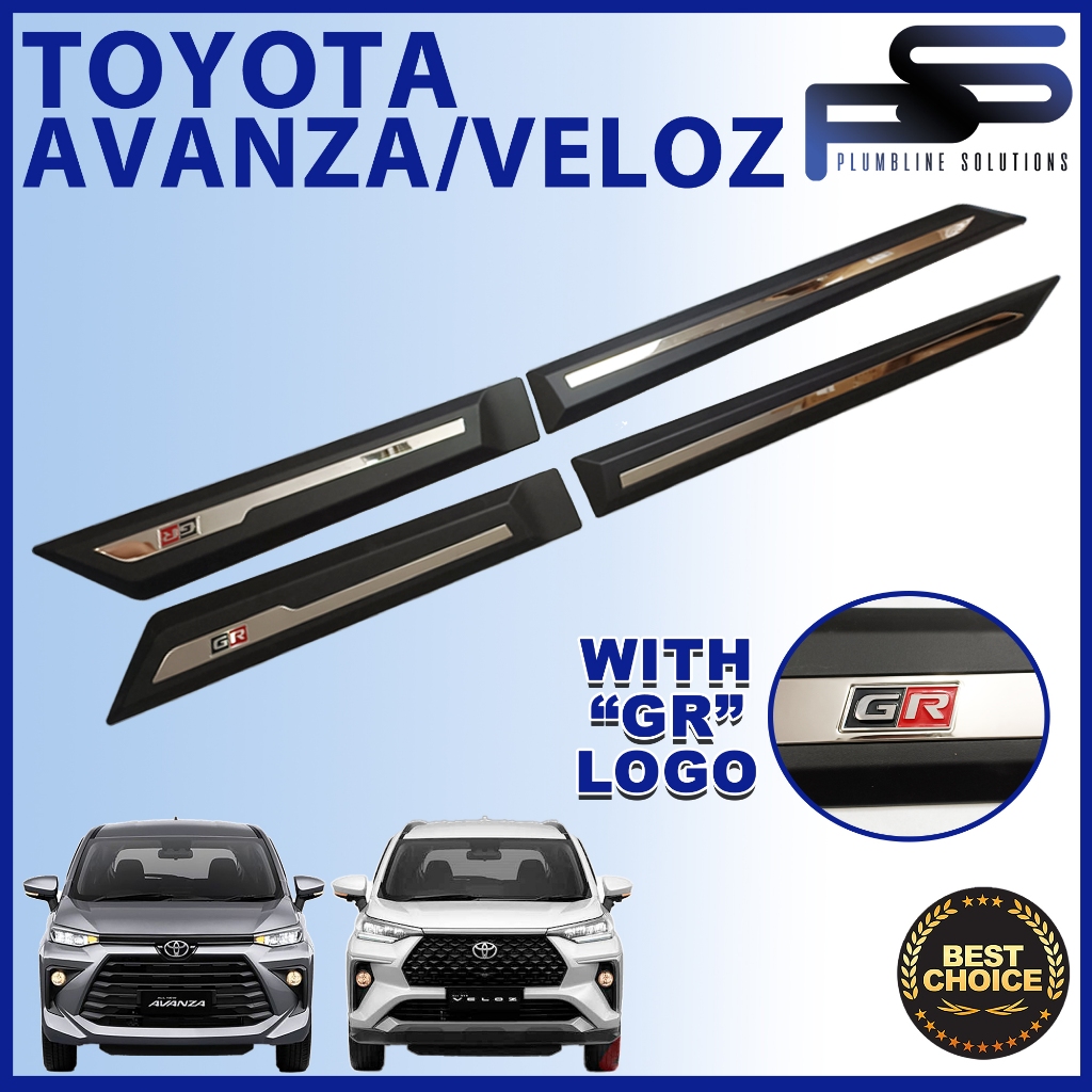 Side Body Moulding for Toyota Veloz GR 2022 Onwards Side Body Kit