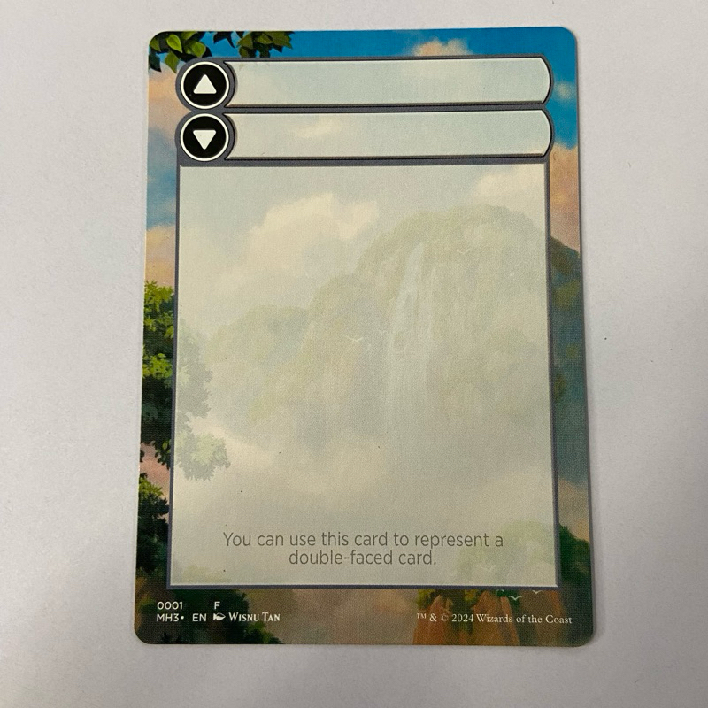 DOUBLE-FACED CARD TOKEN | MH3 LCI MOM MARCH OF THE MACHINE | MTG MAGIC THE  GATHERING | Shopee Philippines