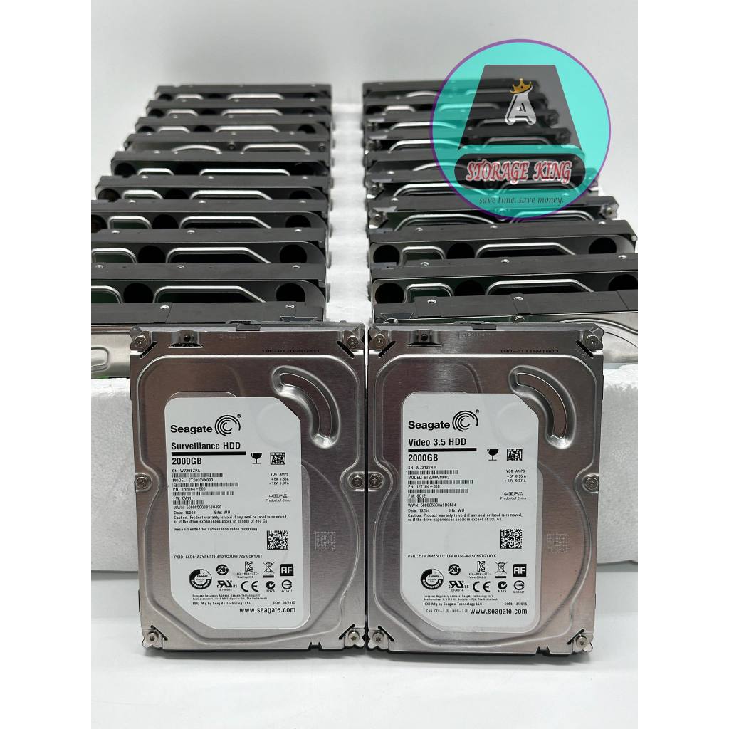 Seagate Skyhawk 1TB CCTV Surveillance Hard Disk Drive (for CCTV) SATA 3 ...