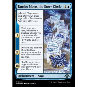 Tamiyo Meets the Story Circle - Modern Horizons 3 (MH3) - BLUE | Shopee ...