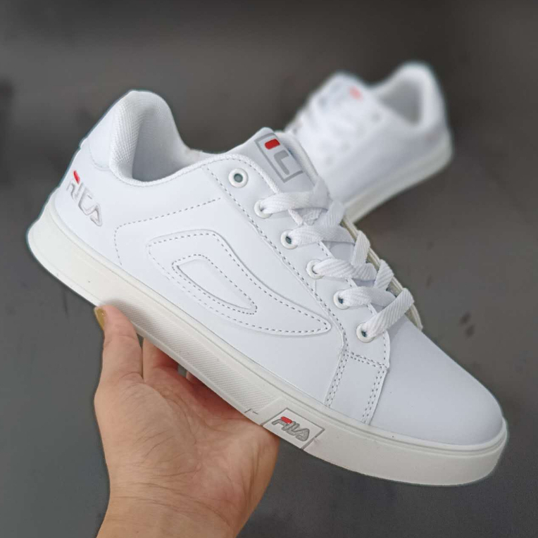 Fila white sneakers womens price best sale