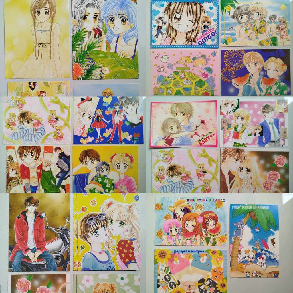 Assorted Shoujo Manga/Anime Postcard (Official) | Shopee Philippines