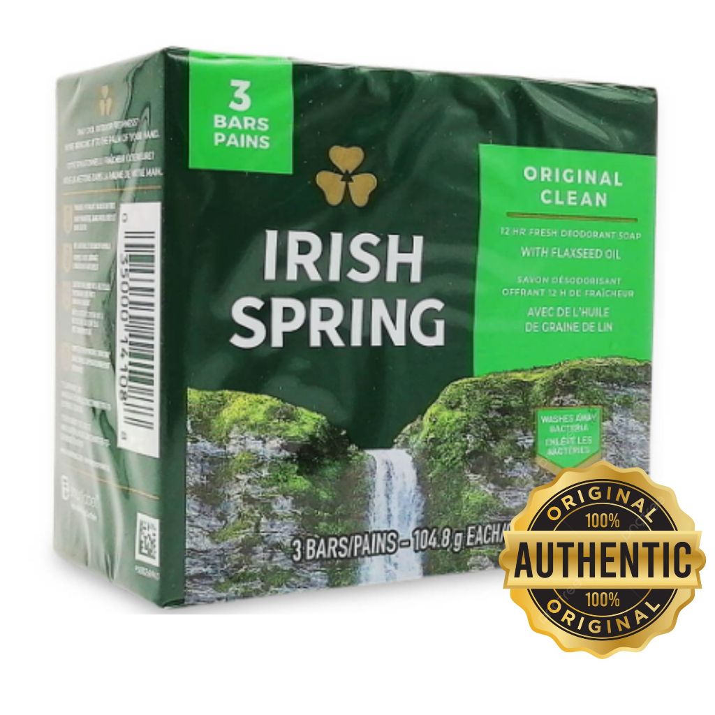Irish Spring Original Soap 3pcs per pack | Shopee Philippines