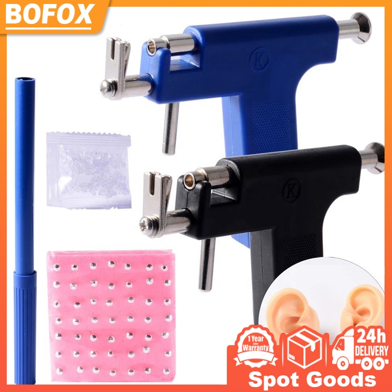 Piercing Kit Safety Ear Piercing Kit With Steel Studs Tool Self ...