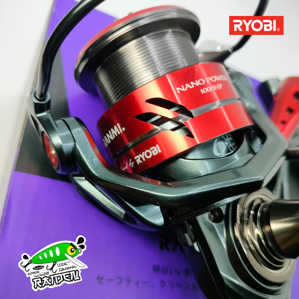 RYOBI Nano Power 1000 2000 Power Handle Power Knob Spinning Reel ...