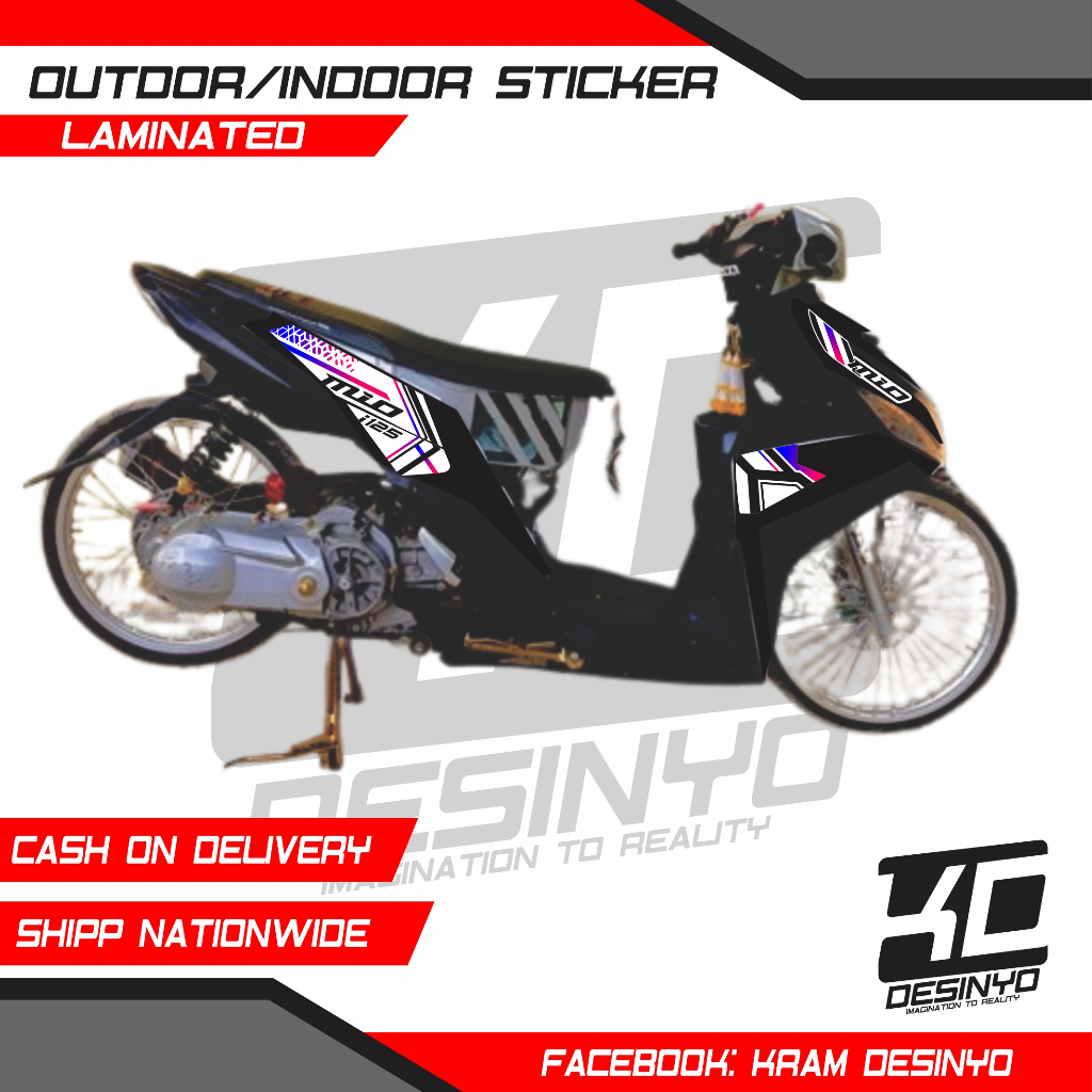 Yamaha mio i sticker | Shopee Philippines