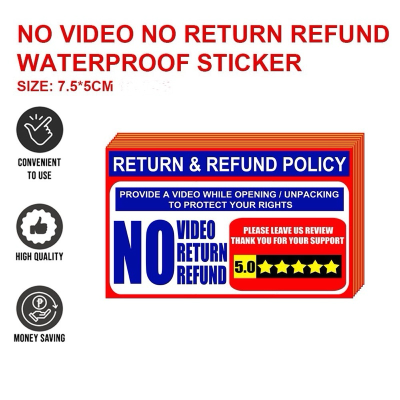 WaterProof High Quality sticker NO Video, No Refund, No Return STICKER ...