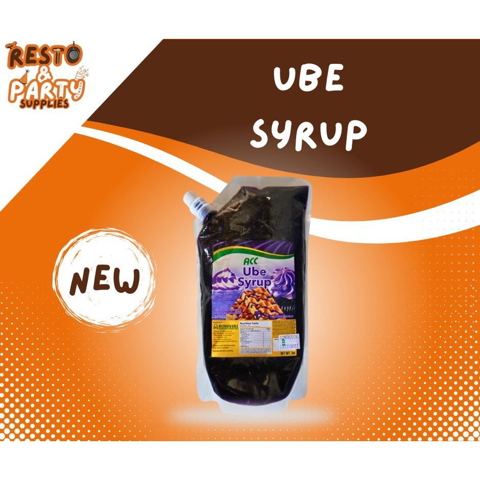 ACC Ube Flavored Syrup- 1L | Shopee Philippines