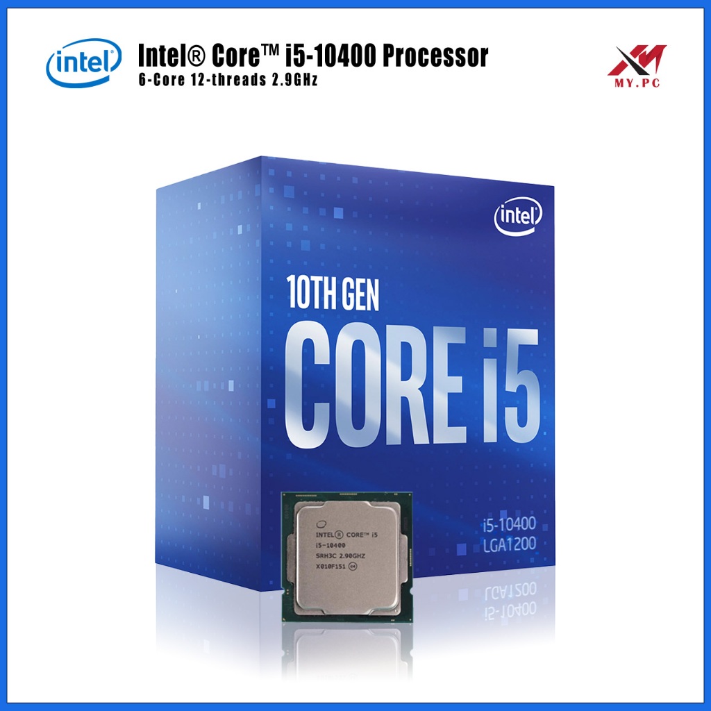 Intel Core i5-10400 10th Gen 6-Core 12-threads 2.9GHz LGA1200 65W ...