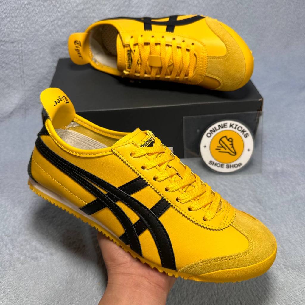 Onitsuka tiger yellow W/FREE socks and paper bag | Shopee Philippines