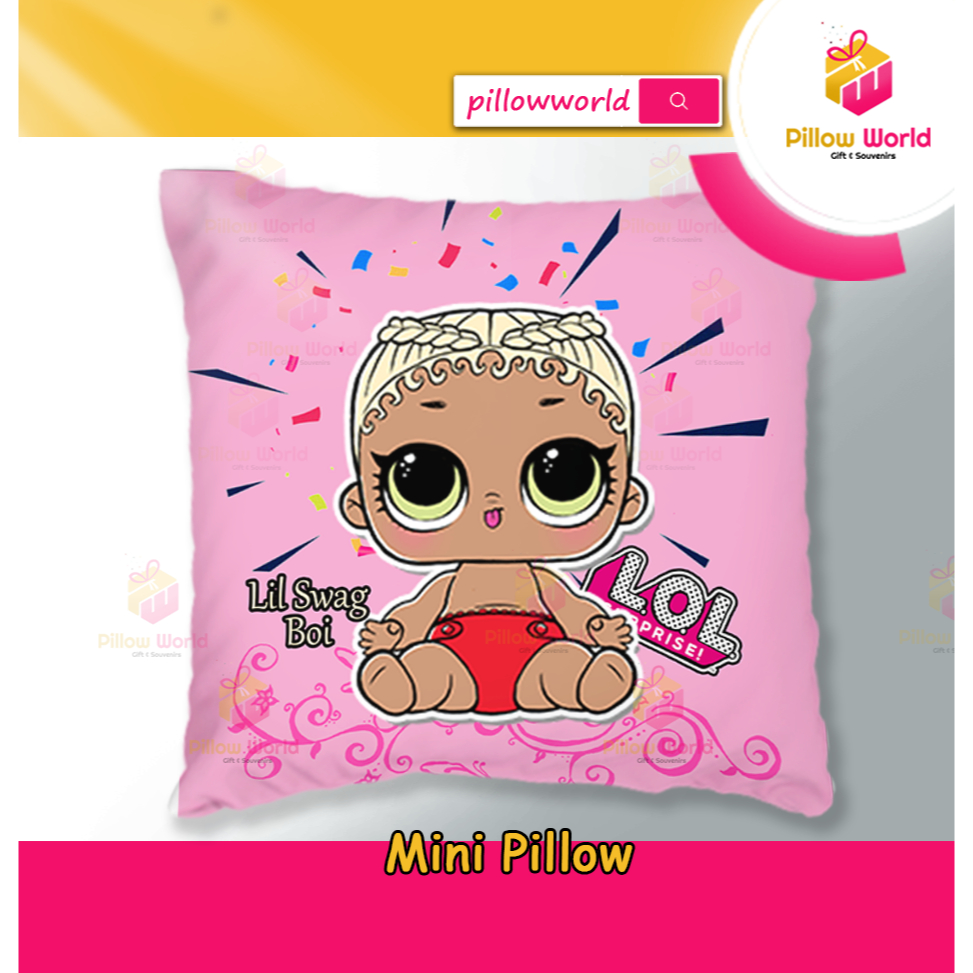 LOL Surprise Perfect for Gift Souvenir or for Giveaway in Pillow by PillowWorld Shopee Philippines