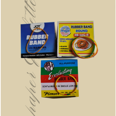 RUBBER BAND ROUND SMALL 50G. | Shopee Philippines