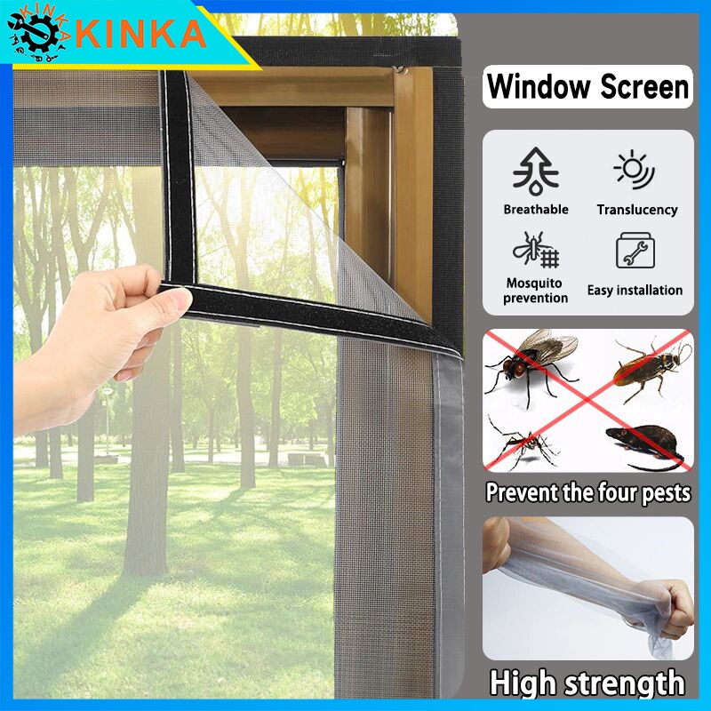 window net anti mosquito Cockroach Screens for door Insect Self ...