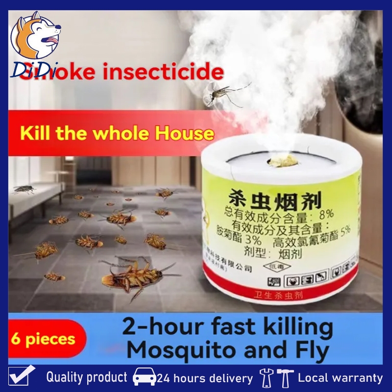 6 sticks/bags of cockroach insecticide Insecticide smoke bomb Herbal ...