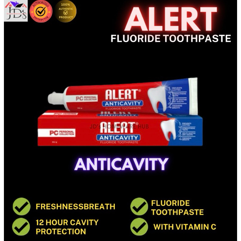 ALERT ANTICAVITY FLUORIDE TOOTHPASTE SALE | Shopee Philippines