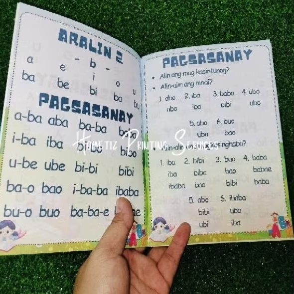 ABAKADA Booklet/Binded A5 size (68 pages+2 Covers) | Shopee Philippines