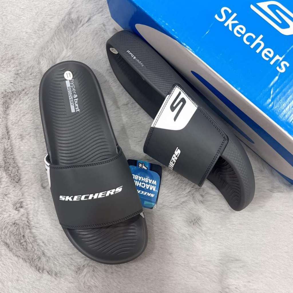 Skechers Men s Classic Slippers Thick Rubber More Comfortable Foot OEM ECO Shopee Philippines