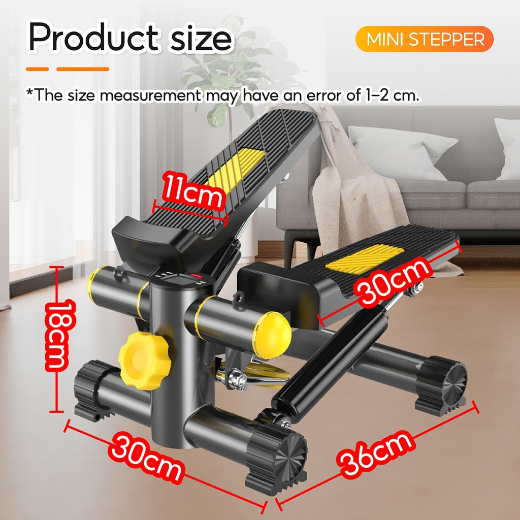 BG SPORT Home Foot Stepper Sport Exercise Mini Stepper Machine Gym ...