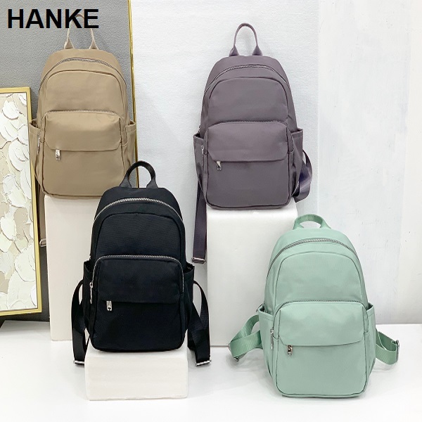 HANKE Women's Backpack Medium Capacity Oxford for Women Men College ...