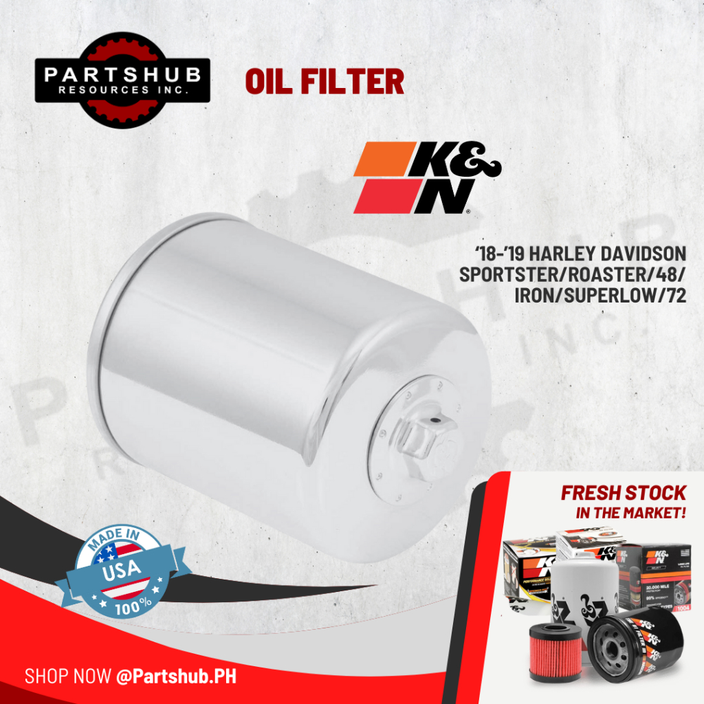 K&N Engineering K&N Harley Davidson - Filtro de Aceite de Alto