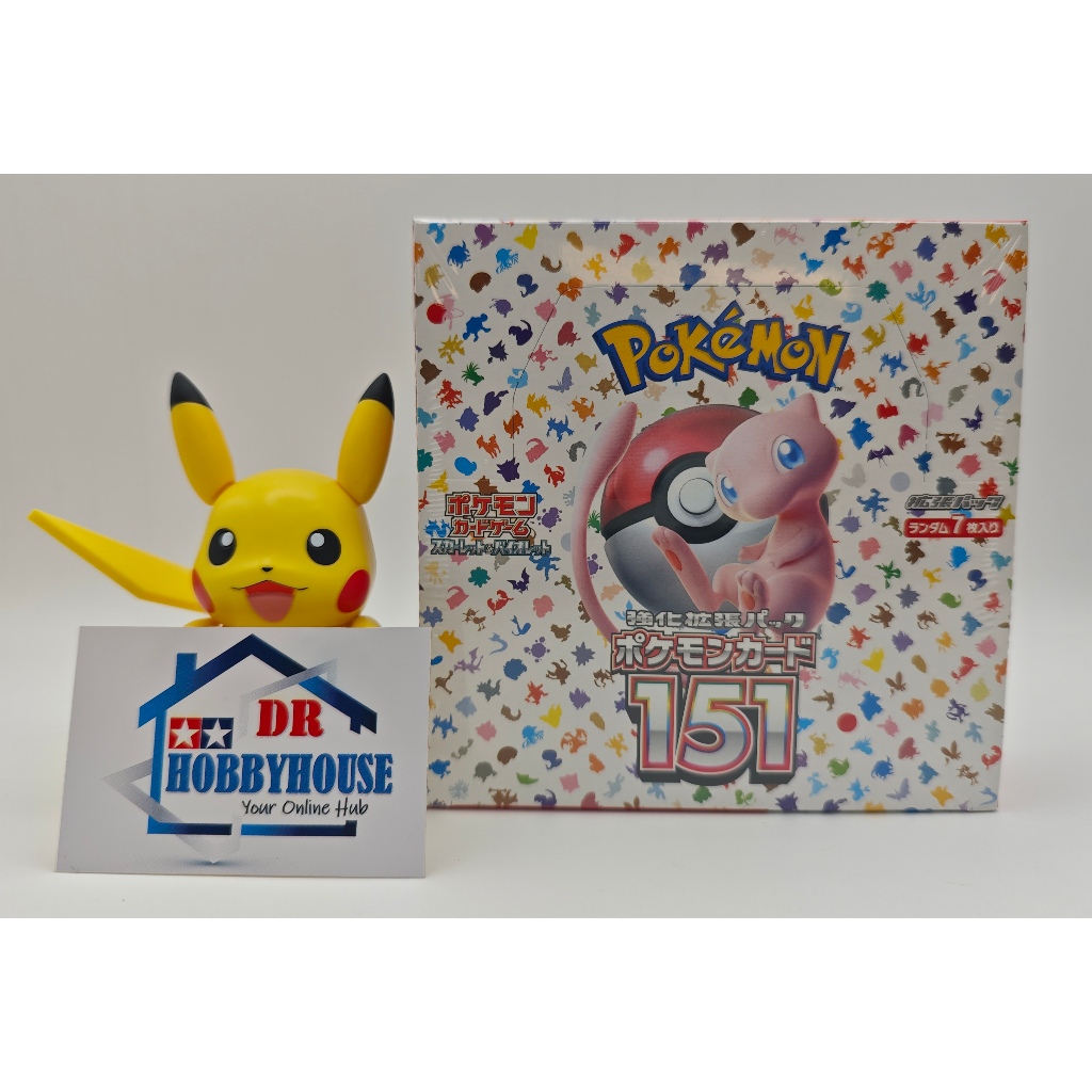 sv2a japanese booster box Pokemon 151 Booster BOX sv2a Japanese – TCGInReach