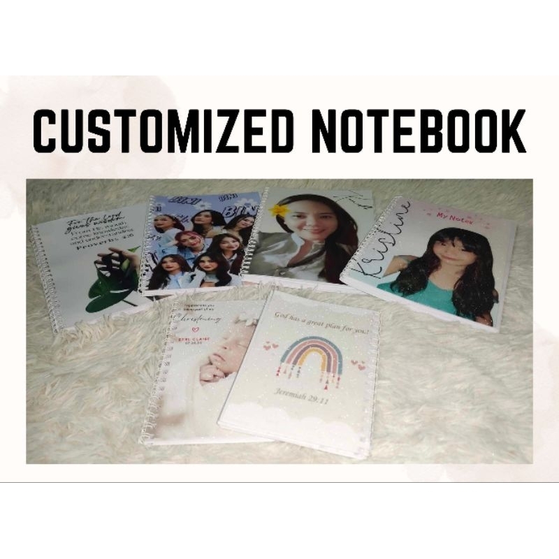 CUSTOMIZED NOTEBOOK/PERSONALIZED NOTEBOOK | Shopee Philippines