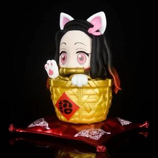 Demon Slayer Q version doll toy figure Lucky Nezuko action Figure Ghost ...